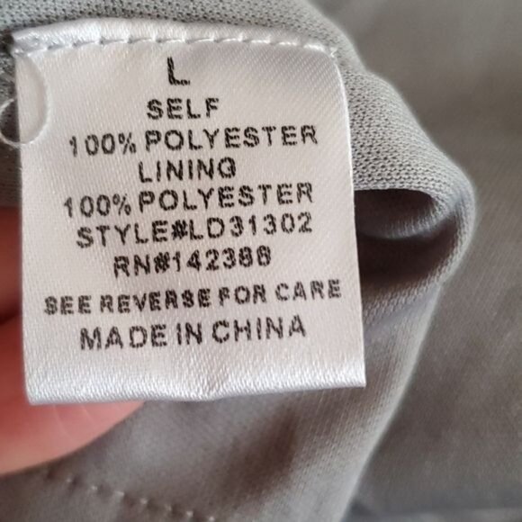 essue Floral Print Gray Maxi Romper Dress With Sheer Overlay Halter Neck Size L - Picture 4 of 16